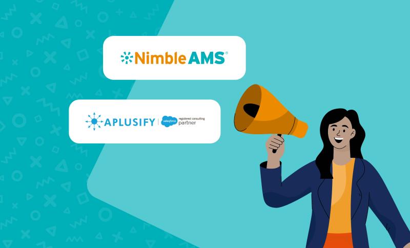 Aplusify Nimble AMS Partnership Blog
