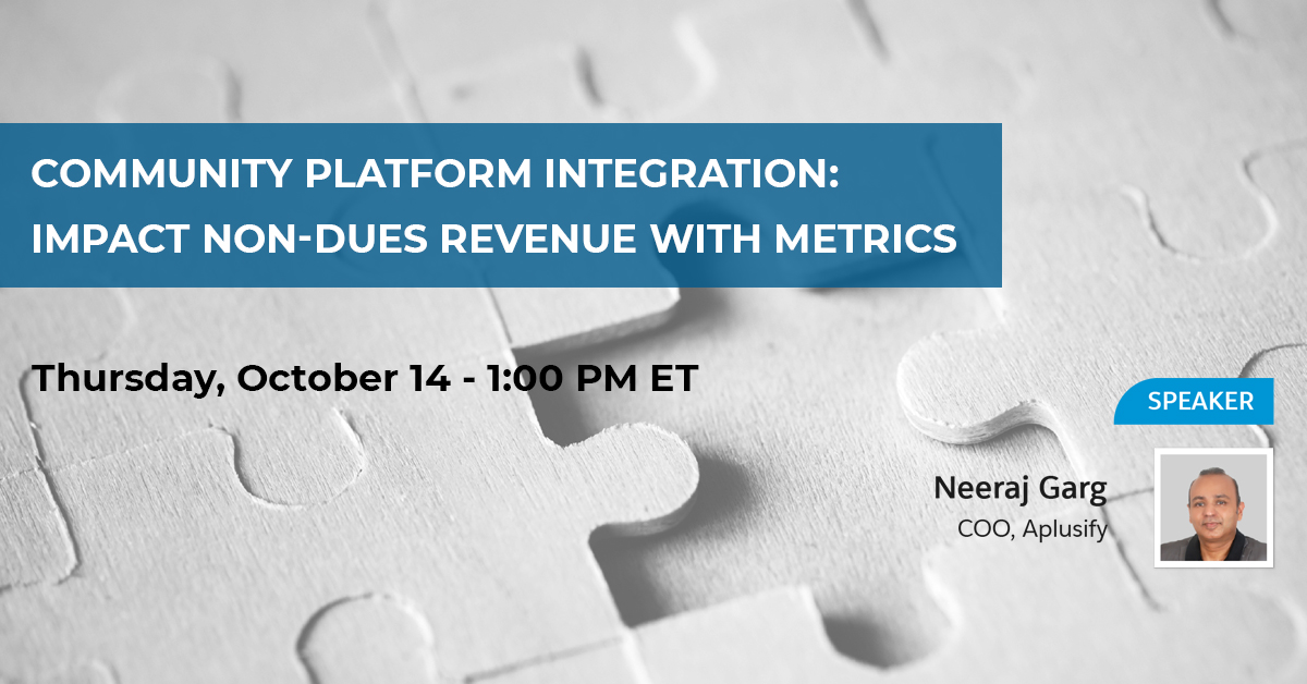 Community Platform Integration: Impact Non-Dues Revenue with Metrics