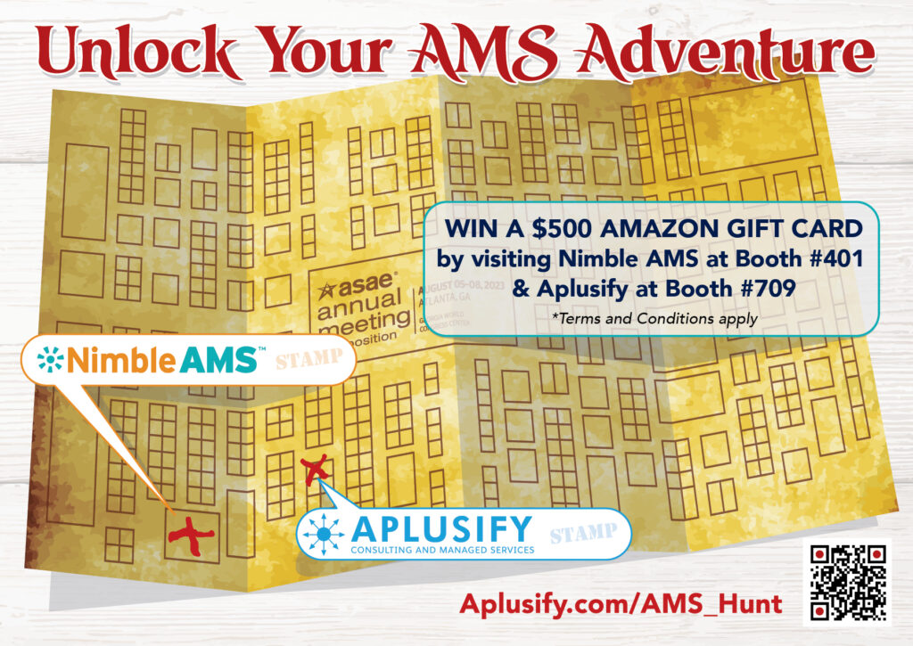 Unlock Your AMS Adventure with Nimble AMS and Aplusify at ASAE Annual