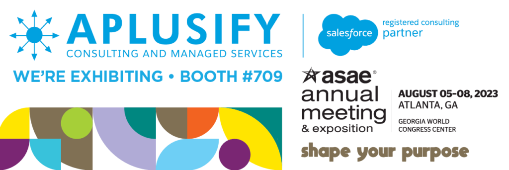 Aplusify at ASAE Annual Booth 709
