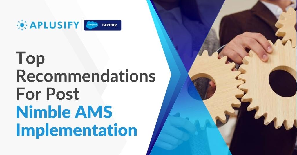 Top Recommendations For Post Nimble AMS Implementation