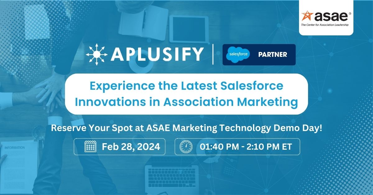 ASAE Marketing Technology Demo Day Listing