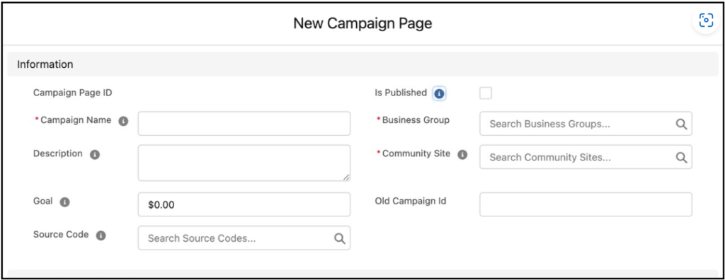 A Dynamic Fundraising Campaign Page
