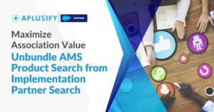 Maximize Association Value-Unbundle AMS Product Search from Implementation Partner Search