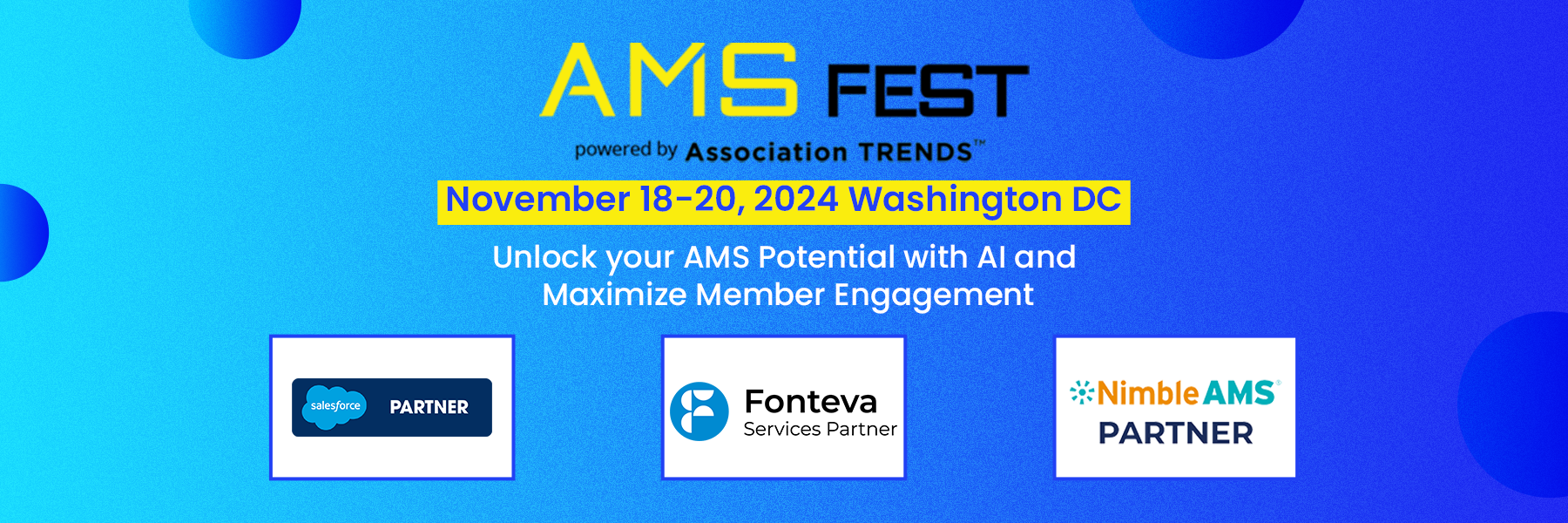 AMS FEST 2024 Banner